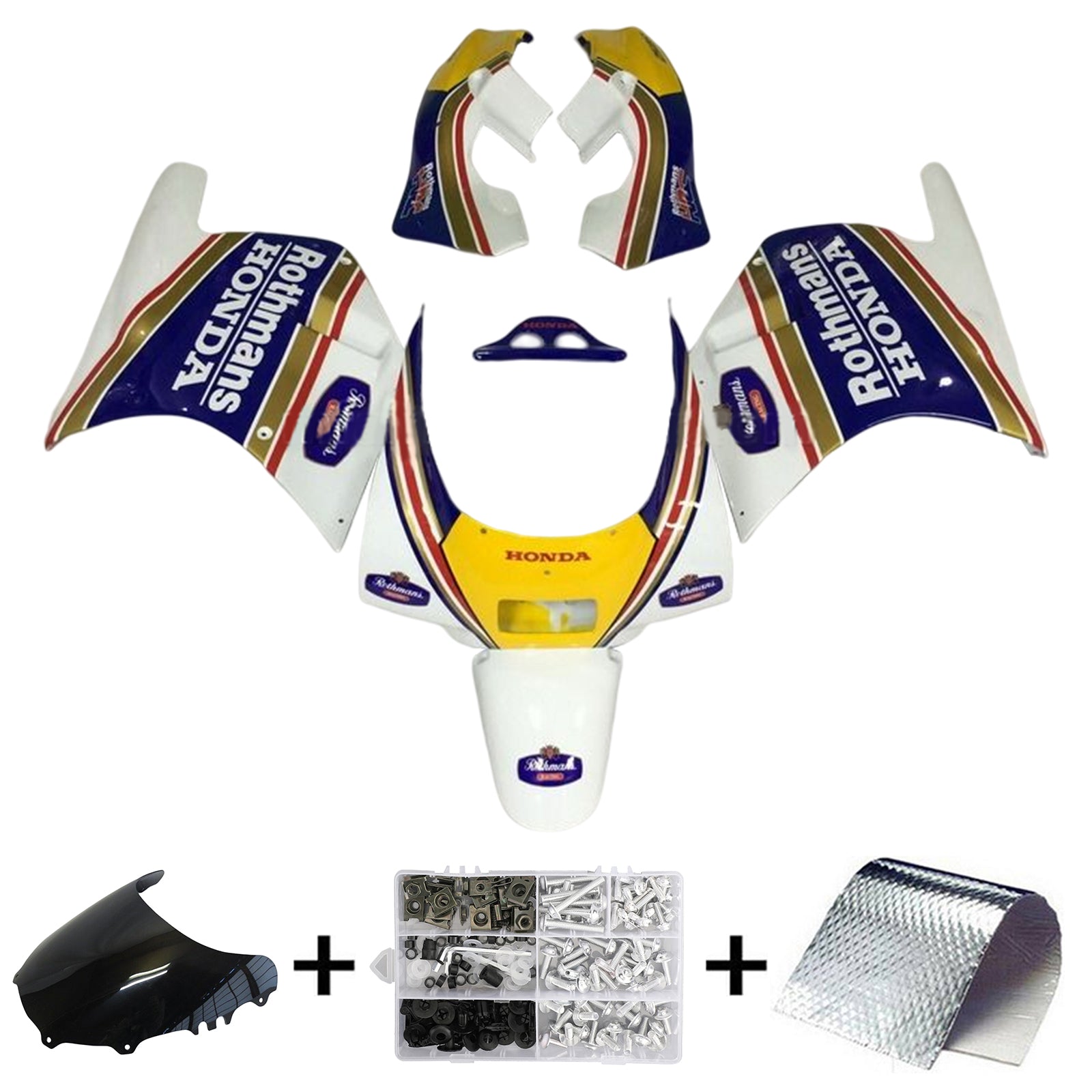 Honda NSR250R 1988-1989 Fairing Kit Bodywork Plastic ABS