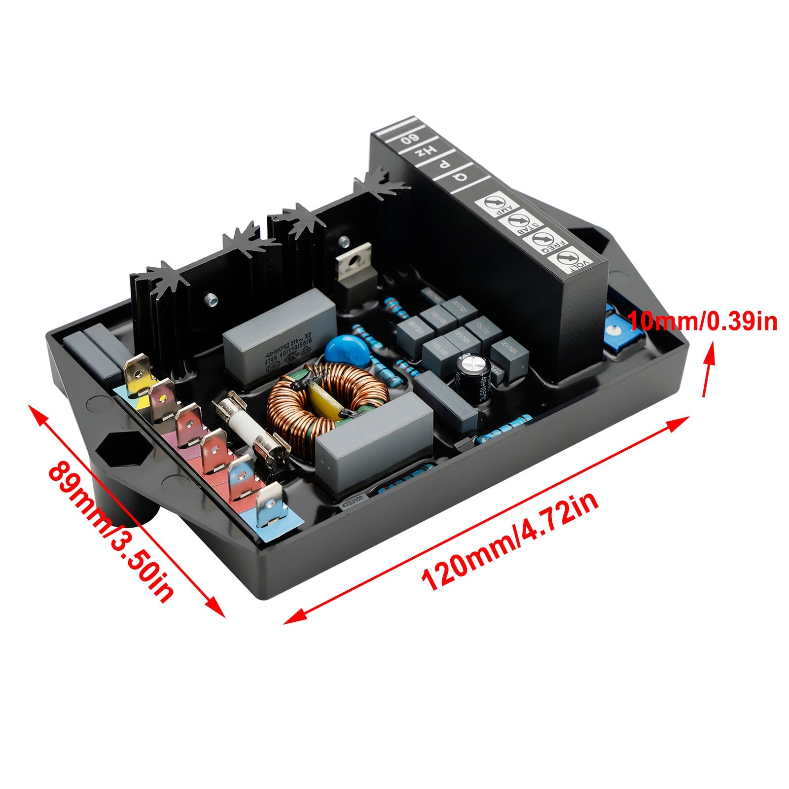 M16FA655A Automatic Voltage Regulator AVR Replacement For Gensets Parts