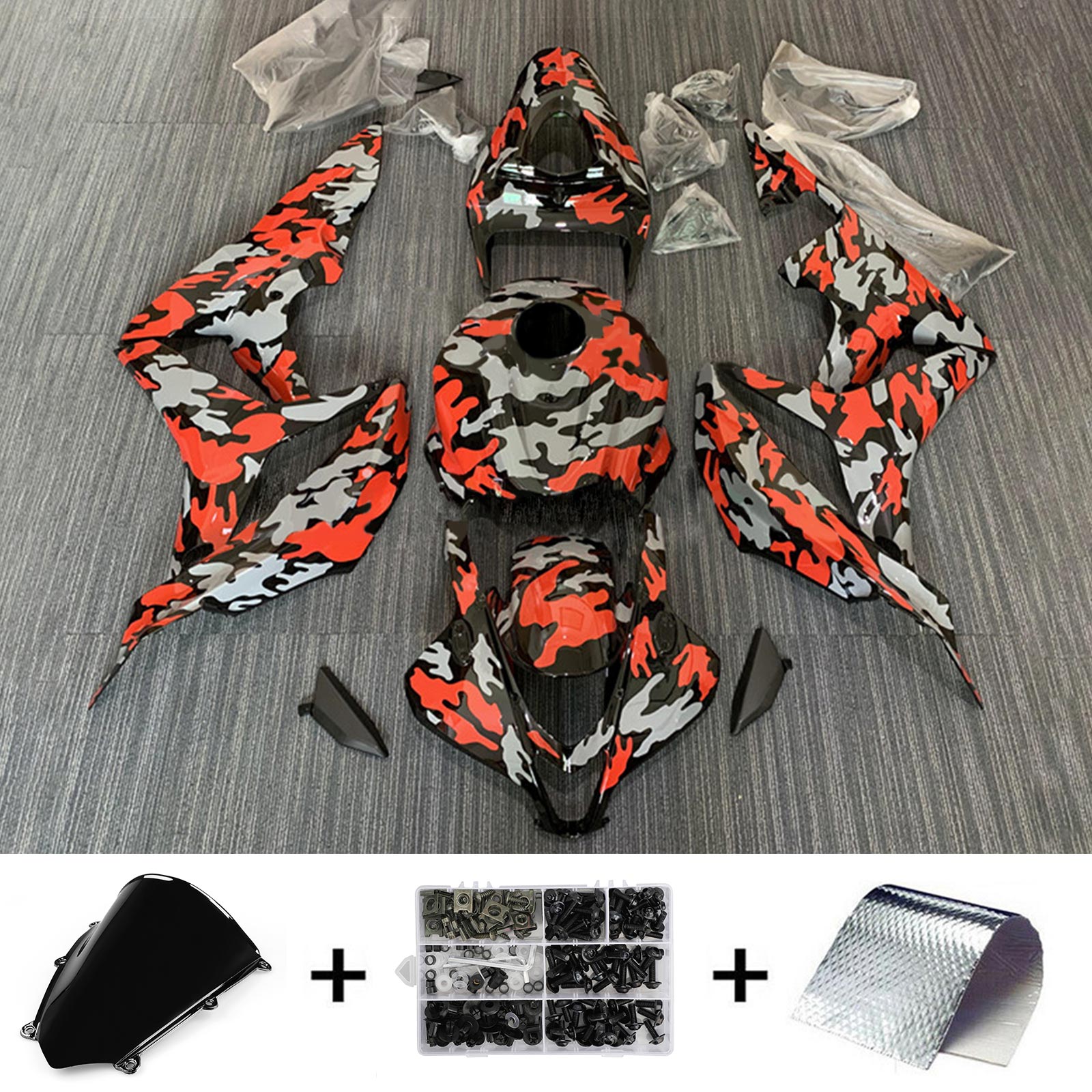 Honda CBR600RR 2007-2008 F5 Fairing Kit Bodywork Plastic ABS