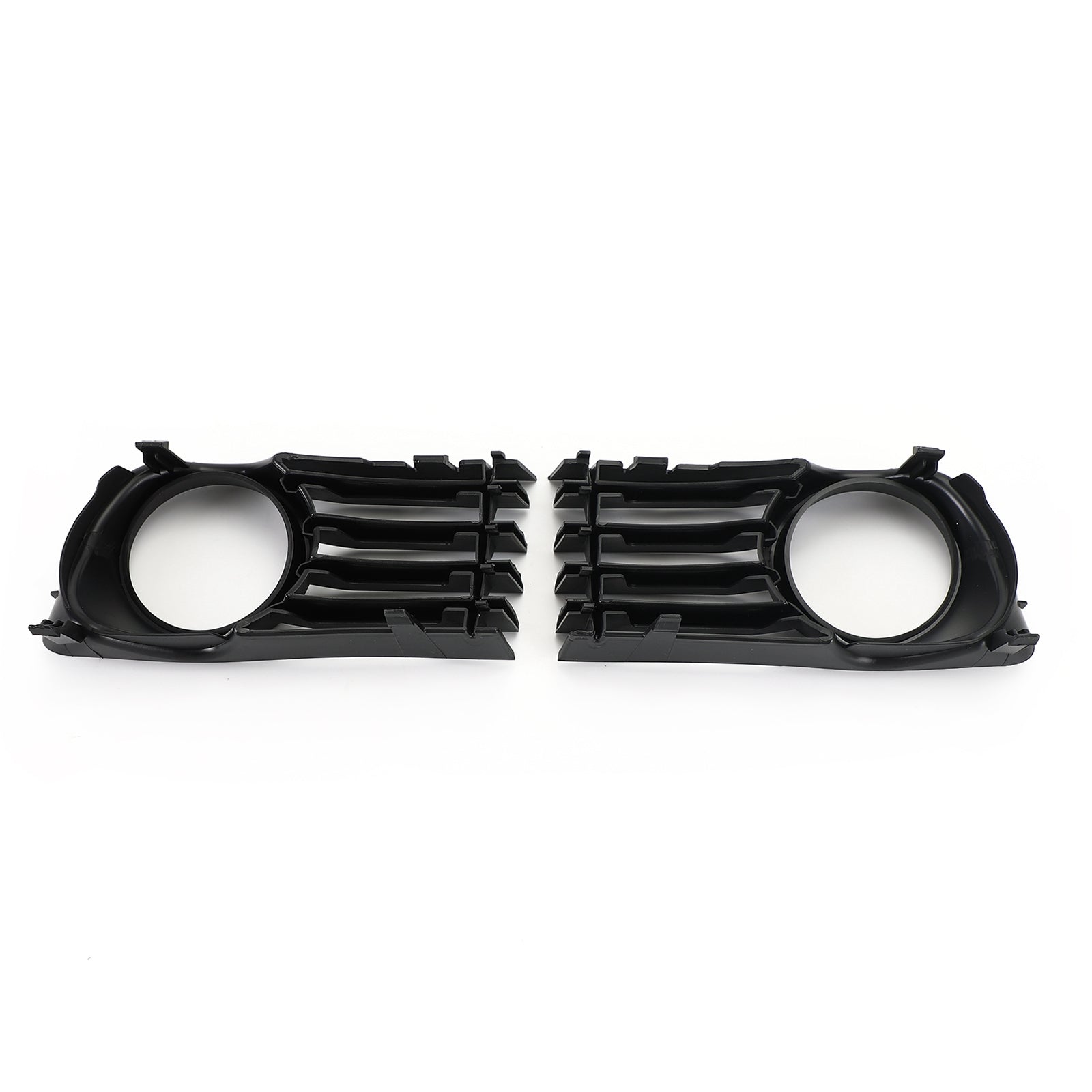 2pcs Bumper Fog Light Grille Grill Trim Cover Fit Toyota Prius 2004-2009 05 06 07 08 Black Generic