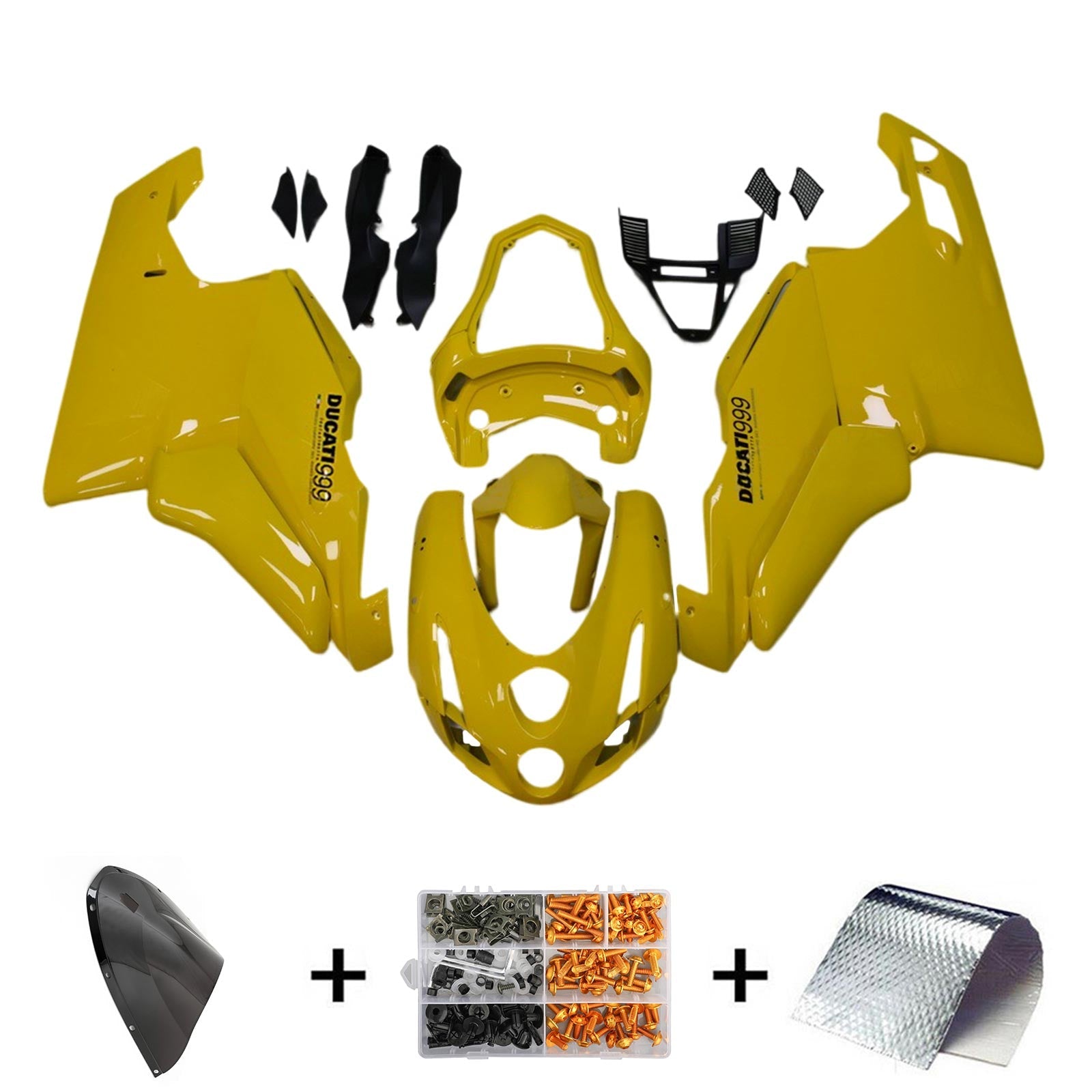 Ducati 999 749 2003 2004 Kit Carenado Carrocería ABS