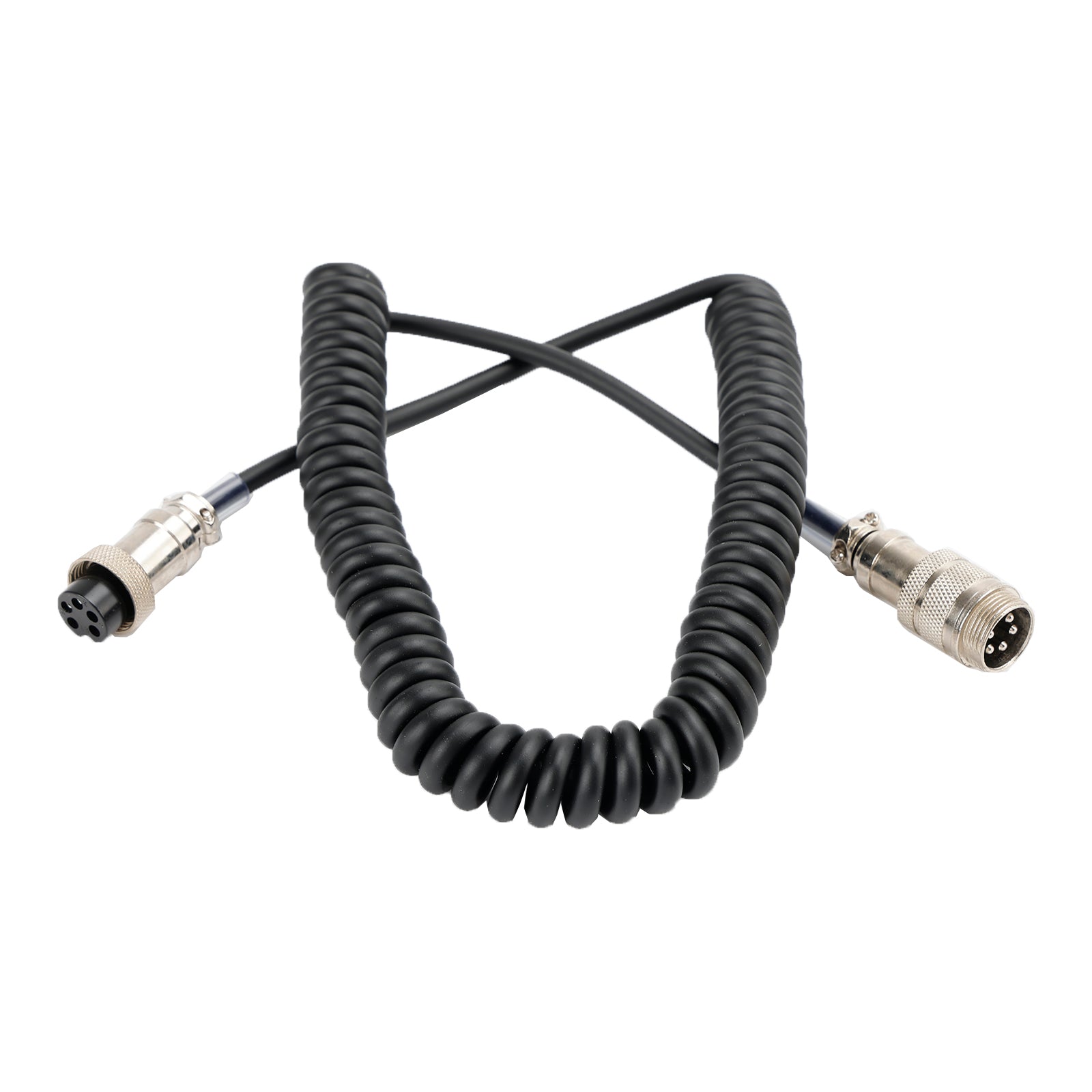 CB Hand Microphone Male Female 5Pin Extension Cable Radio Microphone Replacement