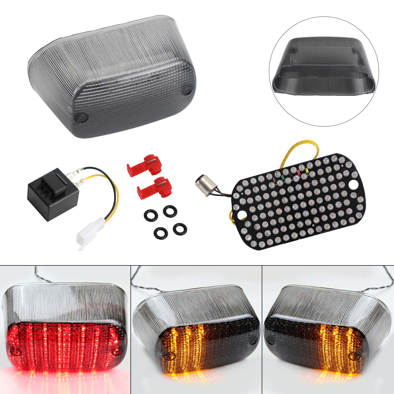 Led Tail Light Light Turn For Suzuki Volusia 800 VL1500 Boulevard C50 C90 Generic