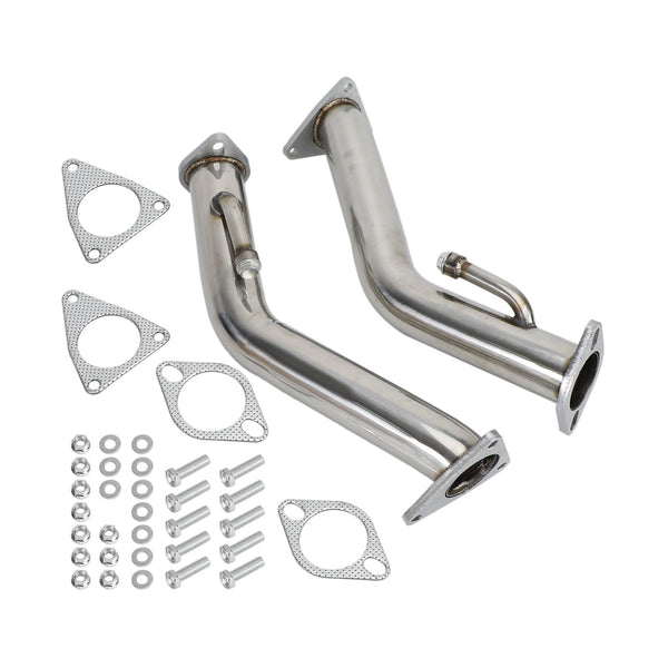 2.5" Test Pipes Exhaust DownPipe For All Infiniti Q50/Q60 Models with 3.7L Engine (does not fit 2.0 or 3.0t models)
