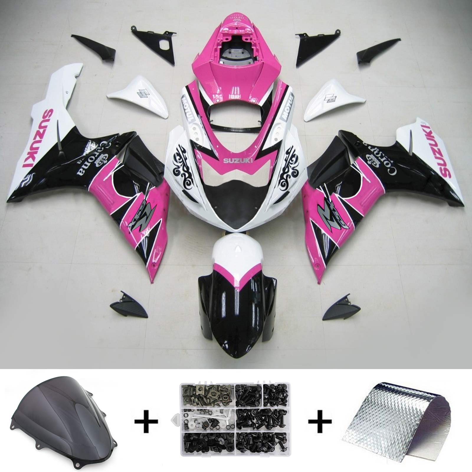 Suzuki GSXR 600/750 2011-2024 K11 Kit Carenado Carrocería Plástico ABS