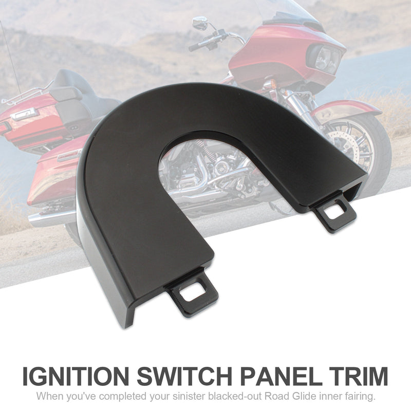 Embellecedor de panel de interruptor de encendido de aluminio especial Touring Road Glide 2015-2022