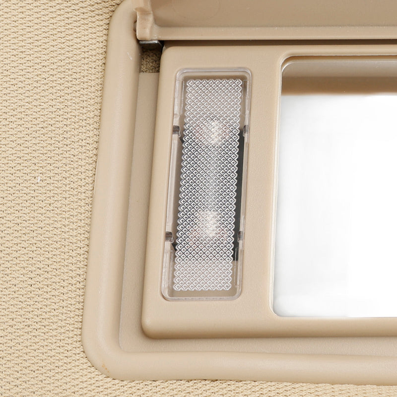 Toyota Highlander 2014-2019 Visera solar izquierda con luz de tocador 74320-0E074-A0