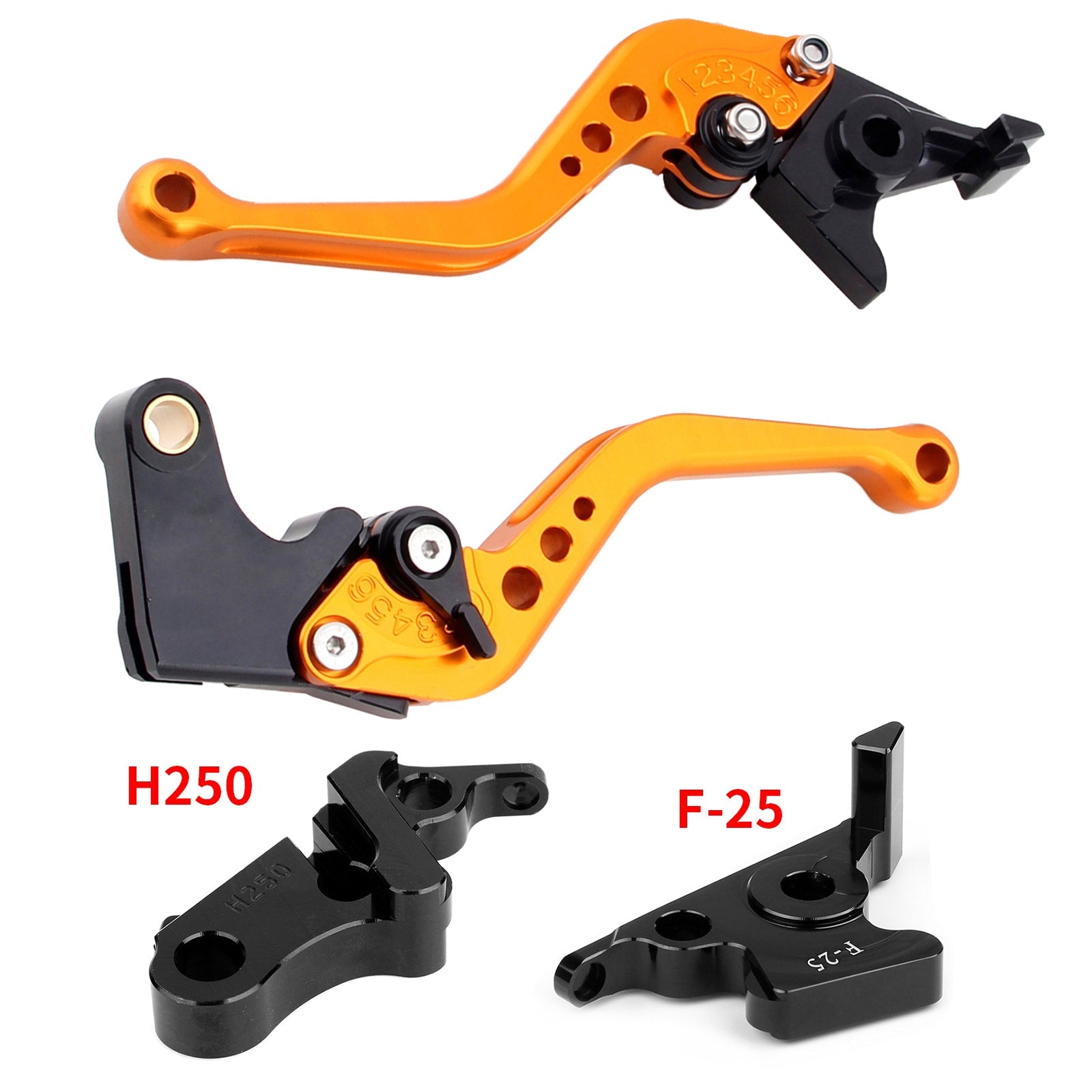 Short Clutch Brake Lever For Honda CB500F CBR500R 13-15 CBR300RR CB300F 14-16 Generic