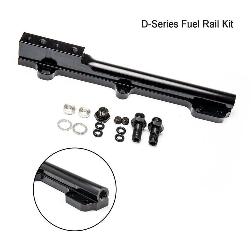 Aluminum D Series High Flow Fuel Rail Kit For Civic CR-X D15B7 D15B8 D16A6 D16Z6 Generic