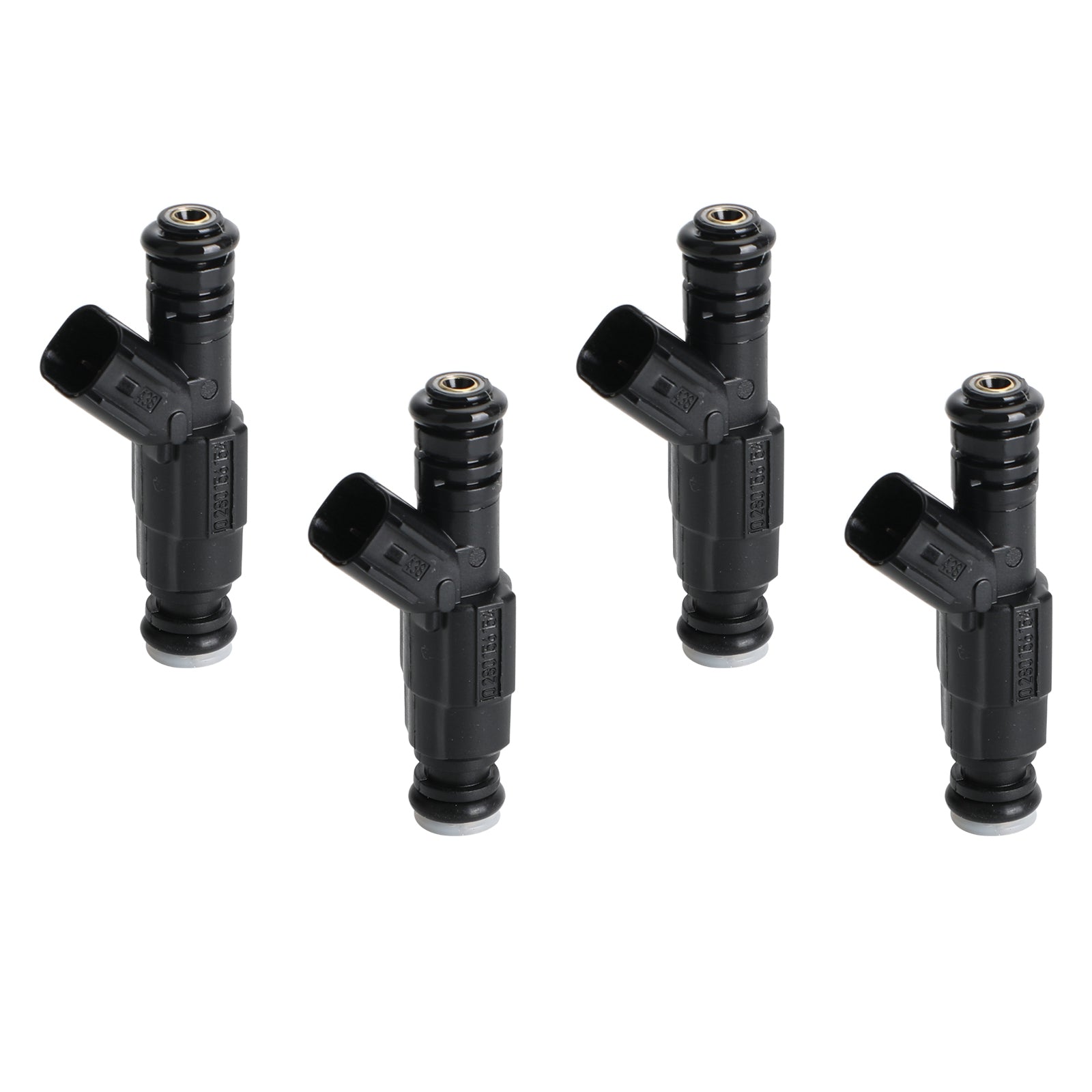 4 inyectores de combustible 0280156154 aptos para Ford C-MAX Fiesta Focus Mondeo 1.8L 2.0L genérico