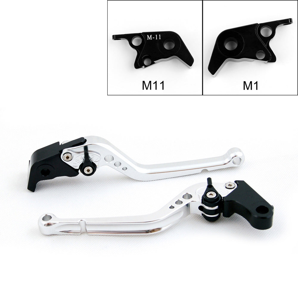 Long Brake Clutch Levers For BMW HP2 SPORT 2008-2011 Black Generic