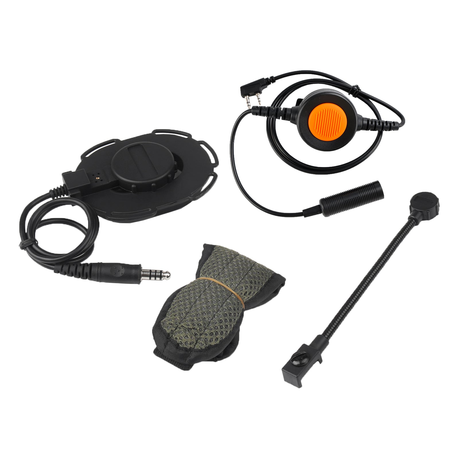 Z Tactical HD03 Bowman Elite II Headset 6-Pin PTT For TH-D7 TH-F6 TH-K2 TH-21