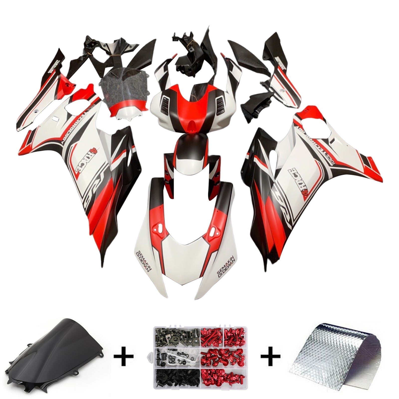 Yamaha YZF-R6 2017-2023 Fairing Kit Bodywork Plastic ABS