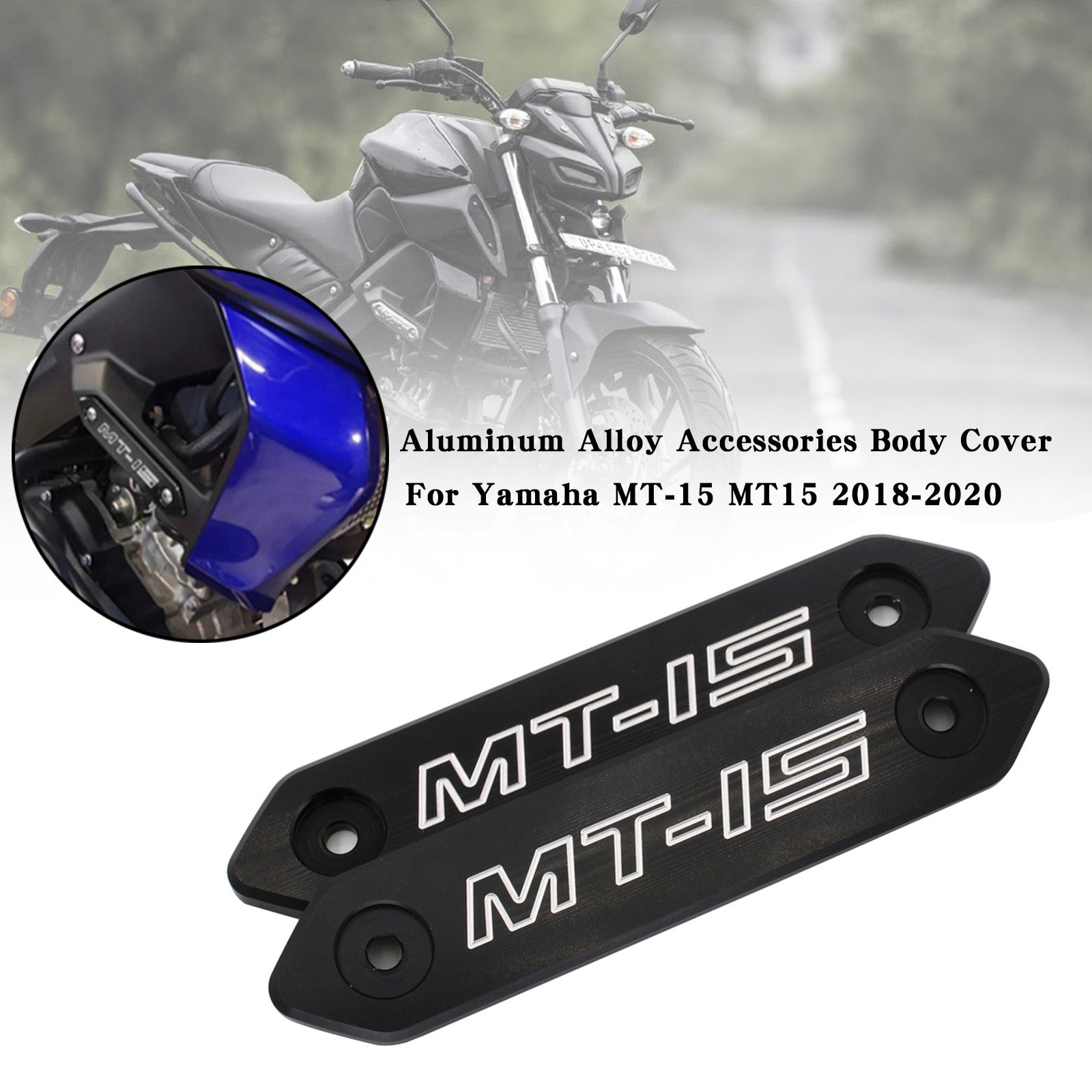 Aluminum Alloy Accessories Body Cover For Yamaha MT 15 MT-15 MT15 2018-2020 Generic