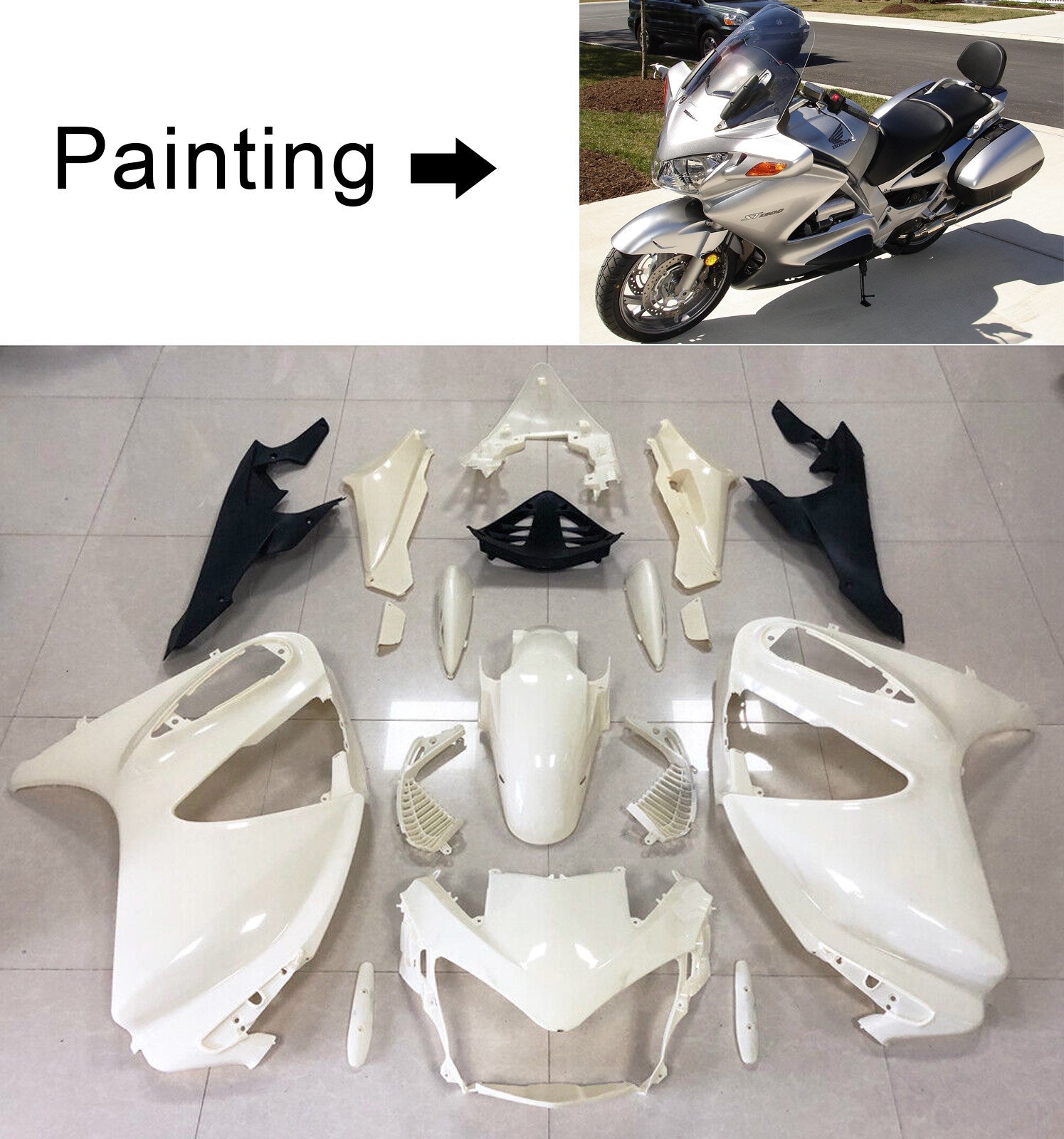 Honda STX1300 ST1300 2002-2016 Fairing Kit Bodywork