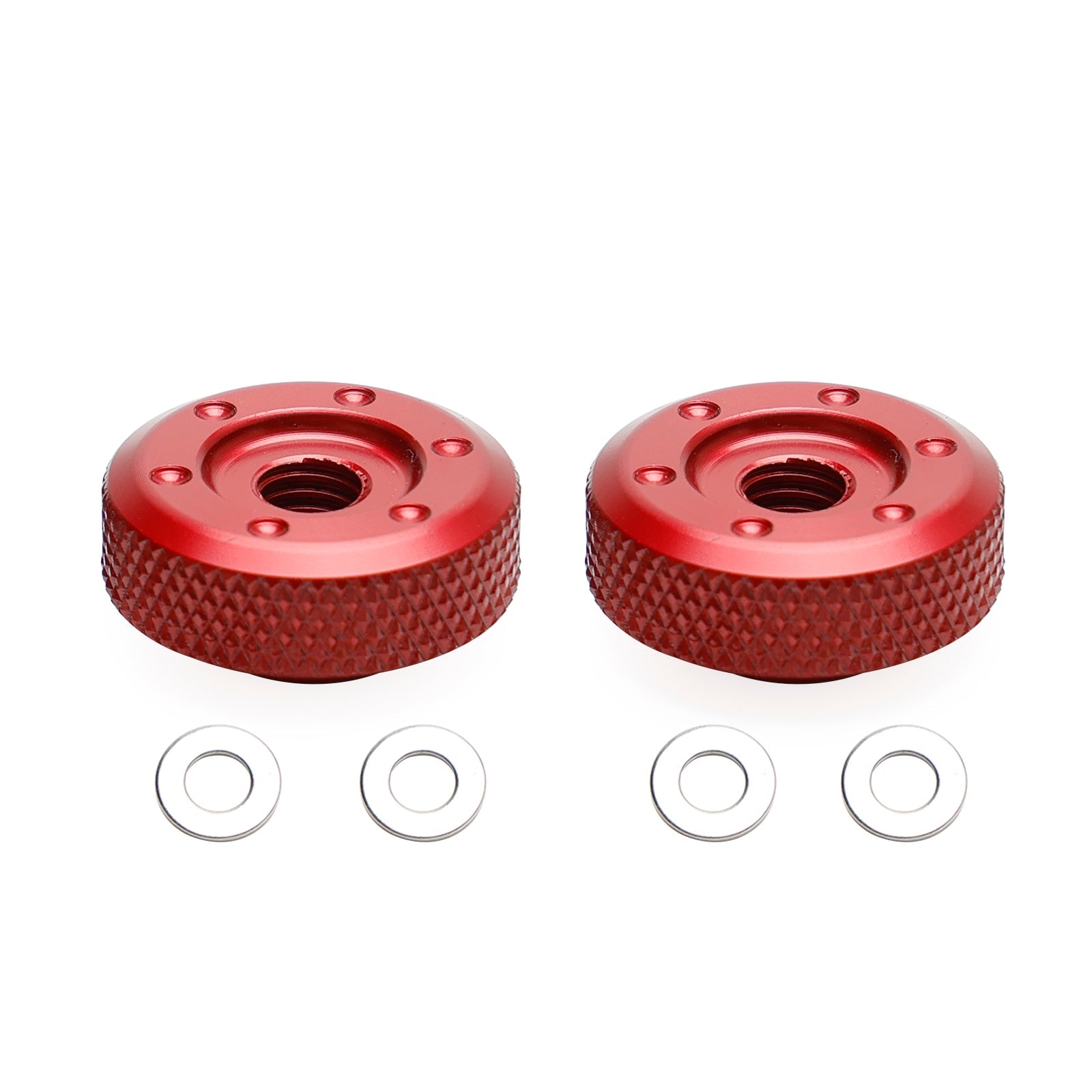 Aluminum Chain Adjust Nuts For Honda Grom 125 MSX Monkey Z125 Dax ST125 Trail