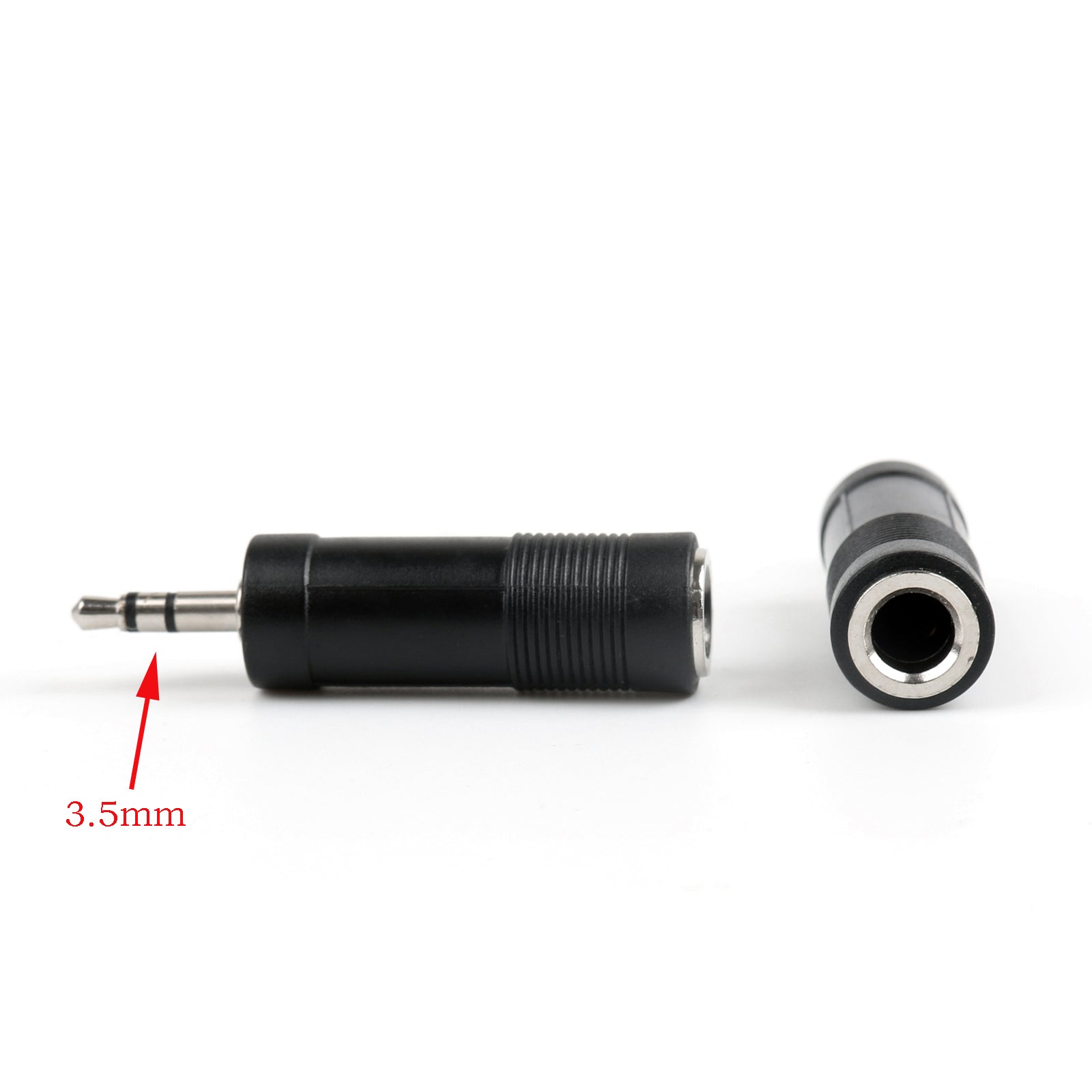 20Pcs 3.5mm Male Plug To 6.35mm Female Jack Stereo Converter Stereo MIC Adapter