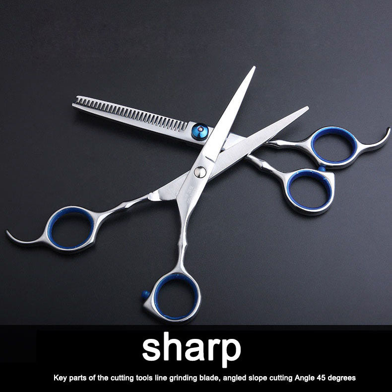 Professional Barber Salon Hairdressing Hair Cutting Thinning Scissors Shears Set