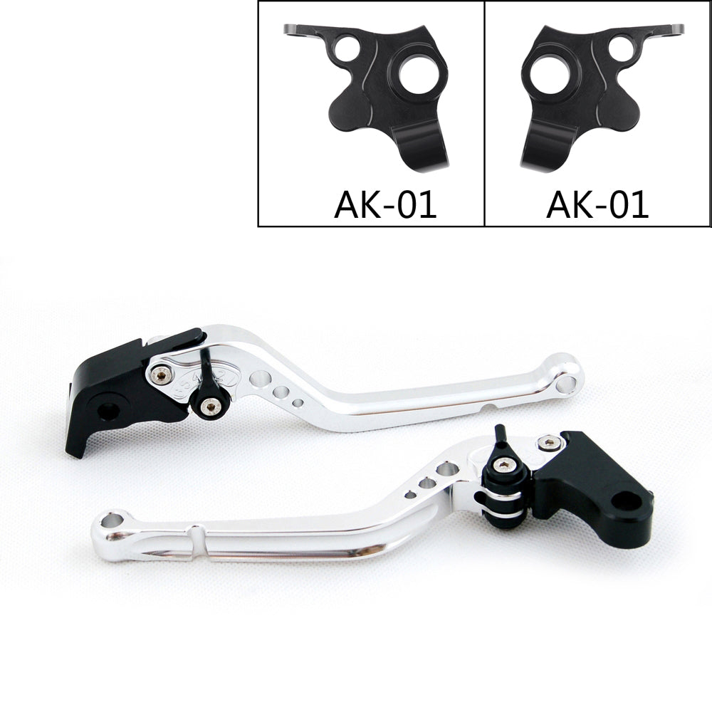 Motorcycle Long Adjustable Brake Clutch Levers For KYMCO 2017-2018 AK550 Black Generic