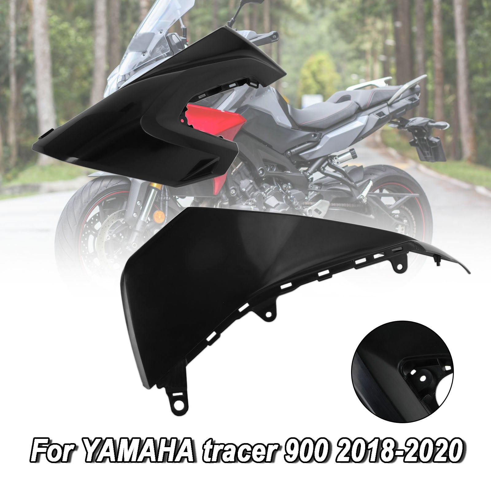 2018-2020 Yamaha Tracer 900/GT Bodywork Fairing Injection Molding Unpainted