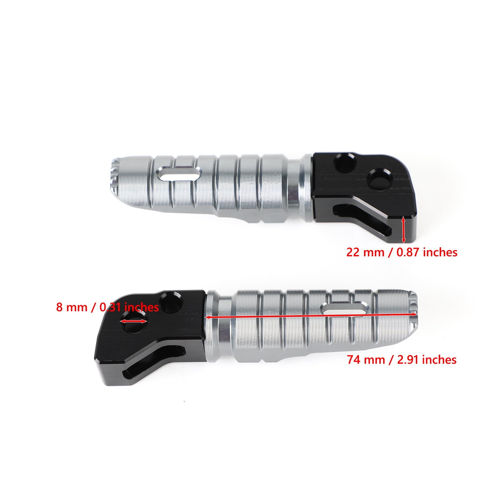 2019-2021 Husqvarna Vitpilen Svartpilen 250 401 Rear Footrests Foot Peg