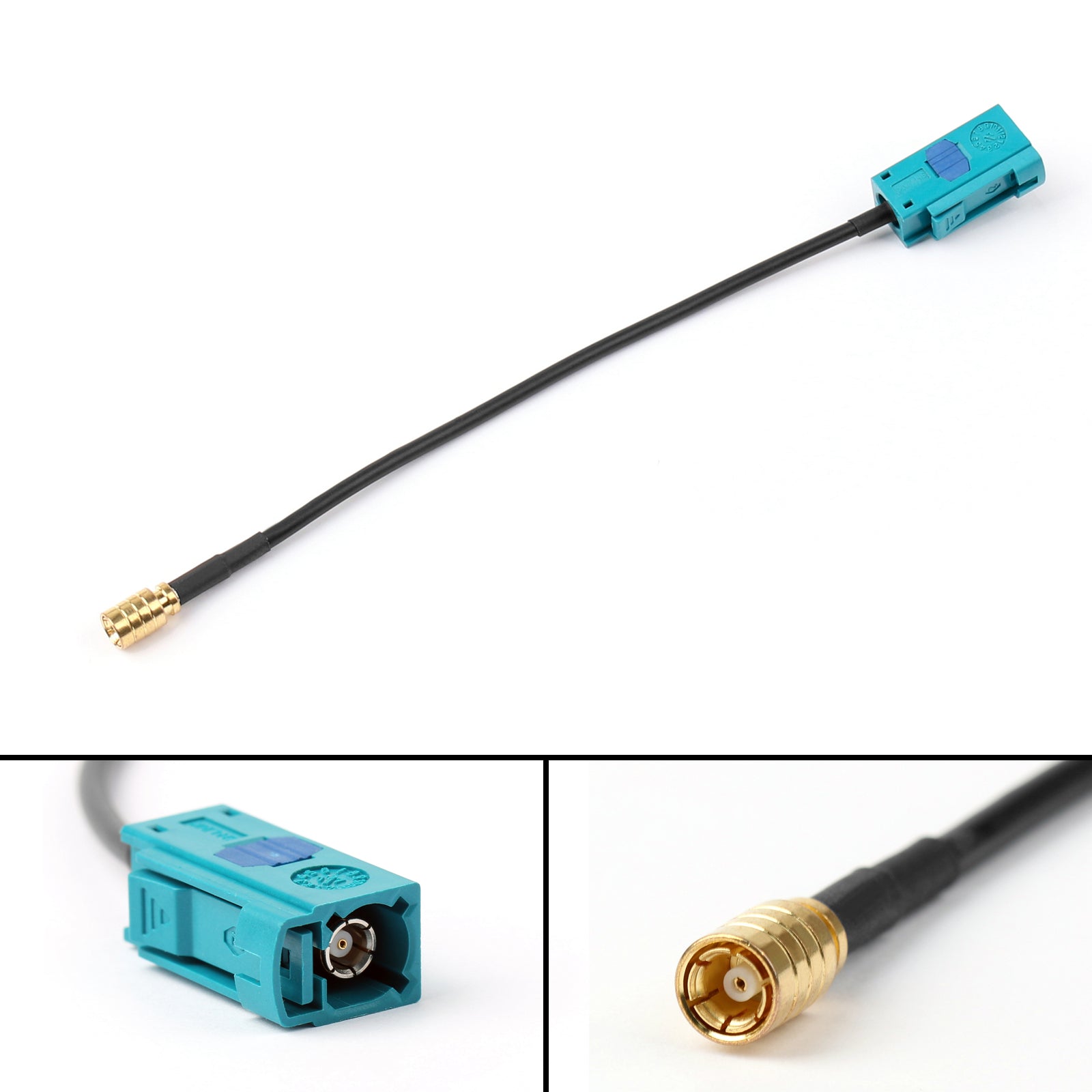 4??Fakra Z Hembra Jack a SMB Hembra RF 15CM RG174 Cable para codificación neutral