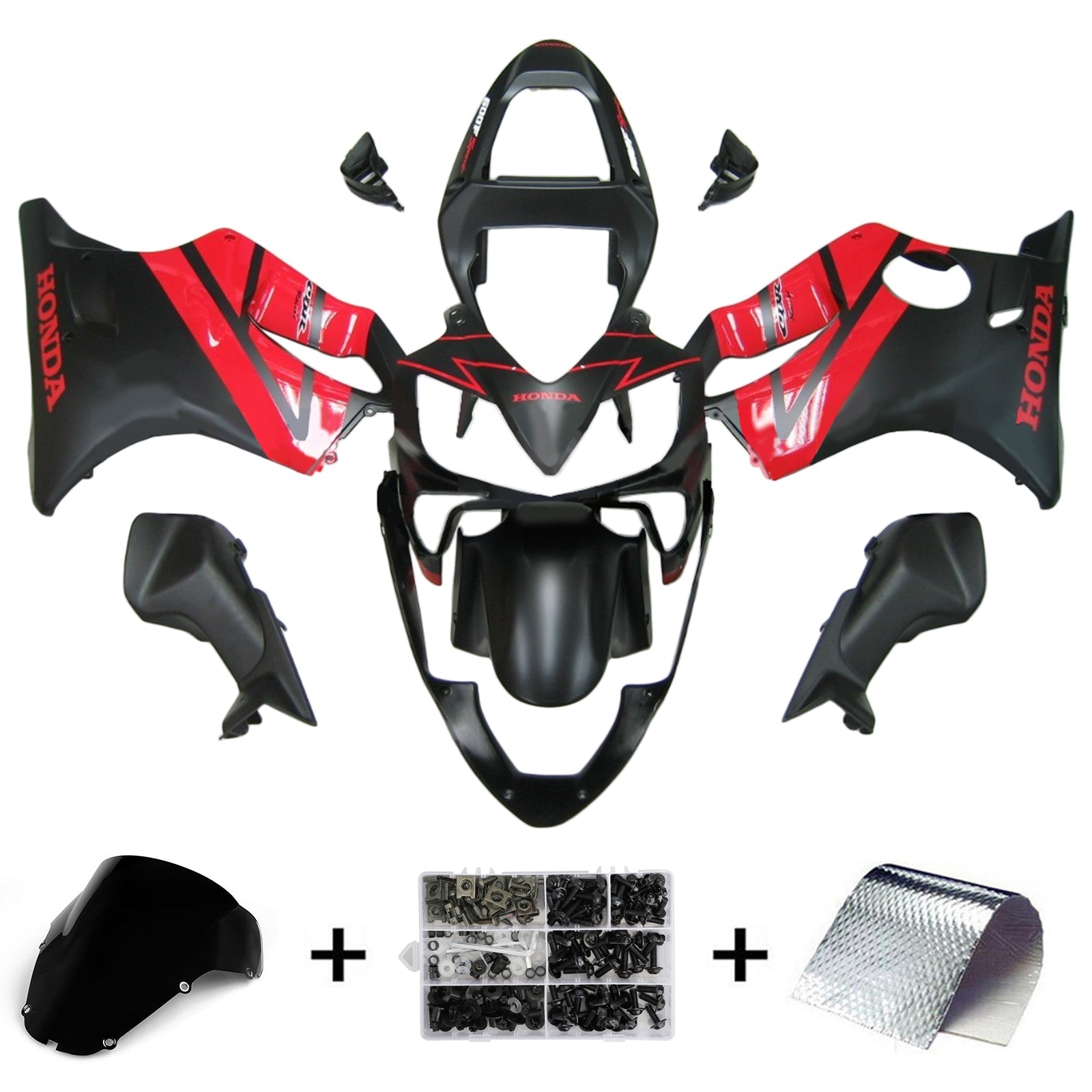 Honda CBR600 F4i 2001-2003 Fairing Kit Bodywork Plastic ABS