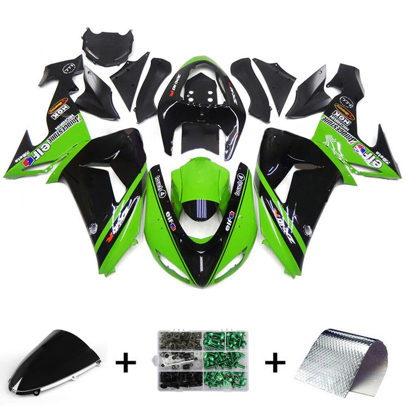 كاواساكي ZX10R 2006-2007 الهدايا المجمعة هيكل السيارة البلاستيك ABS