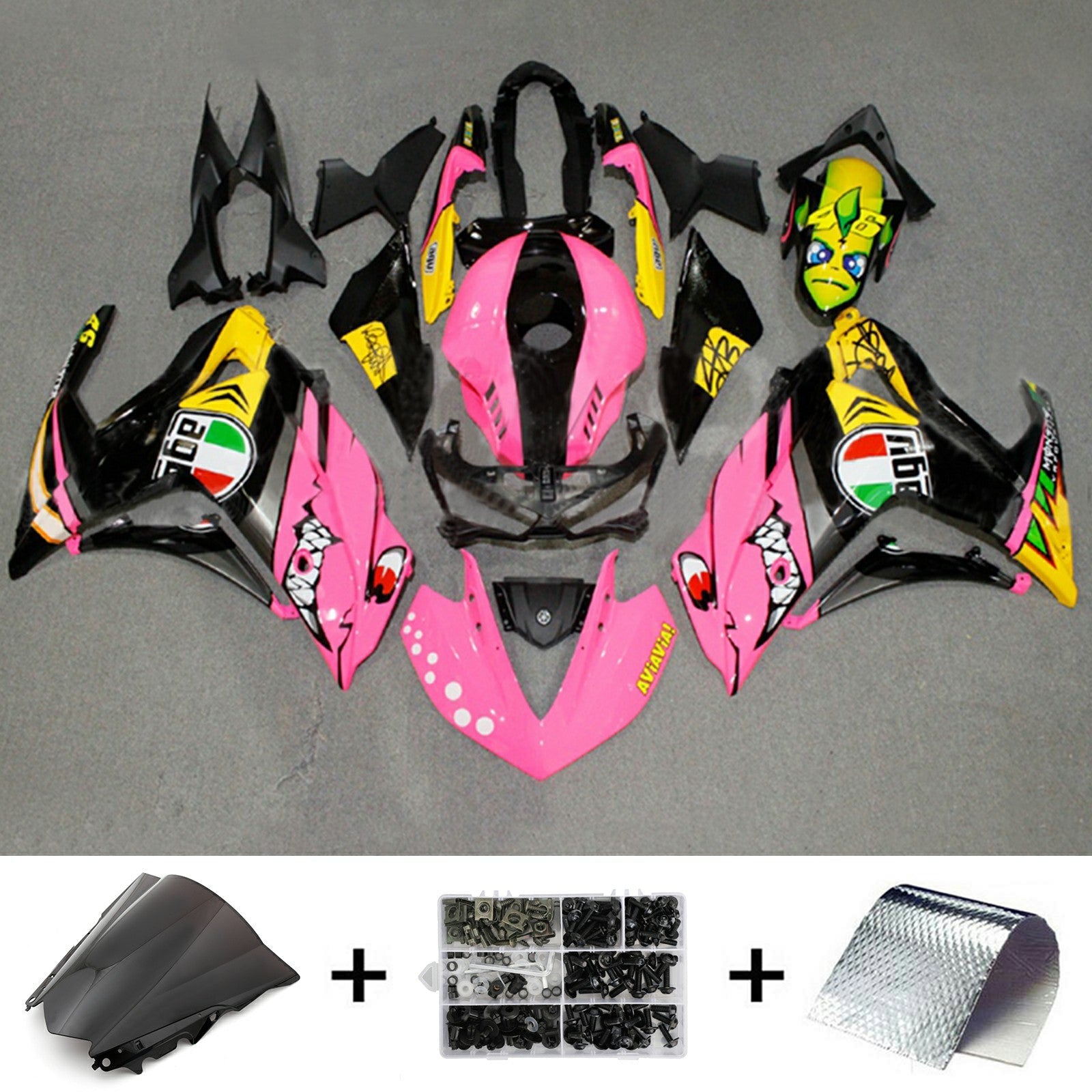 Yamaha YZF-R3 2014-2018 R25 2015-2017 Fairing Kit Bodywork ABS