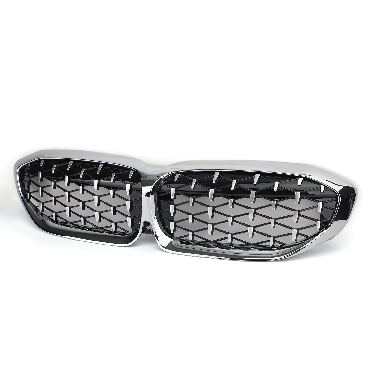 Diamond Style Grill For BMW New 3 Series G20 Racing Chrome Front Kidney Grille Generic