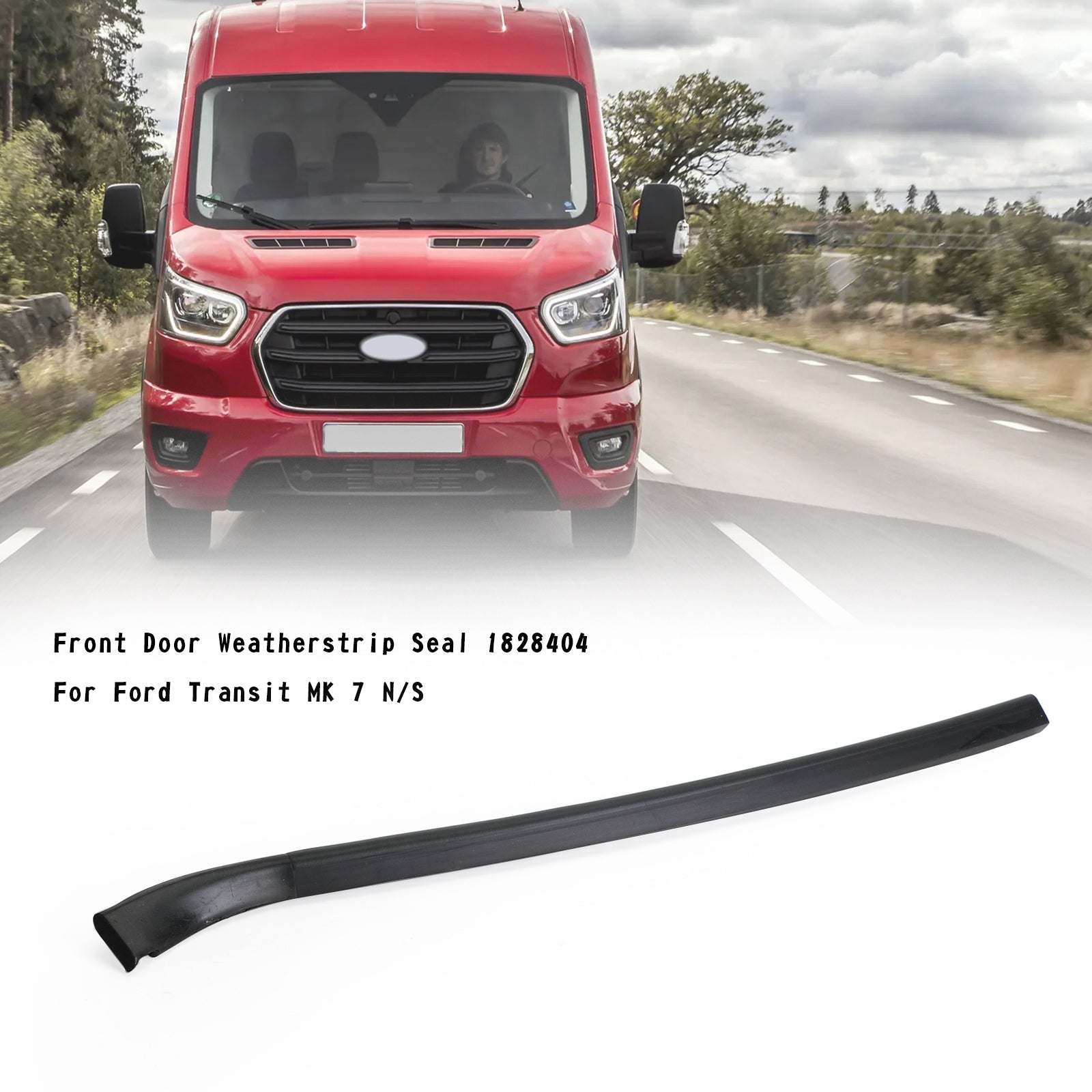 Front Door Weatherstrip Seal 1828404 For Ford Transit MK 7 N/S Generic