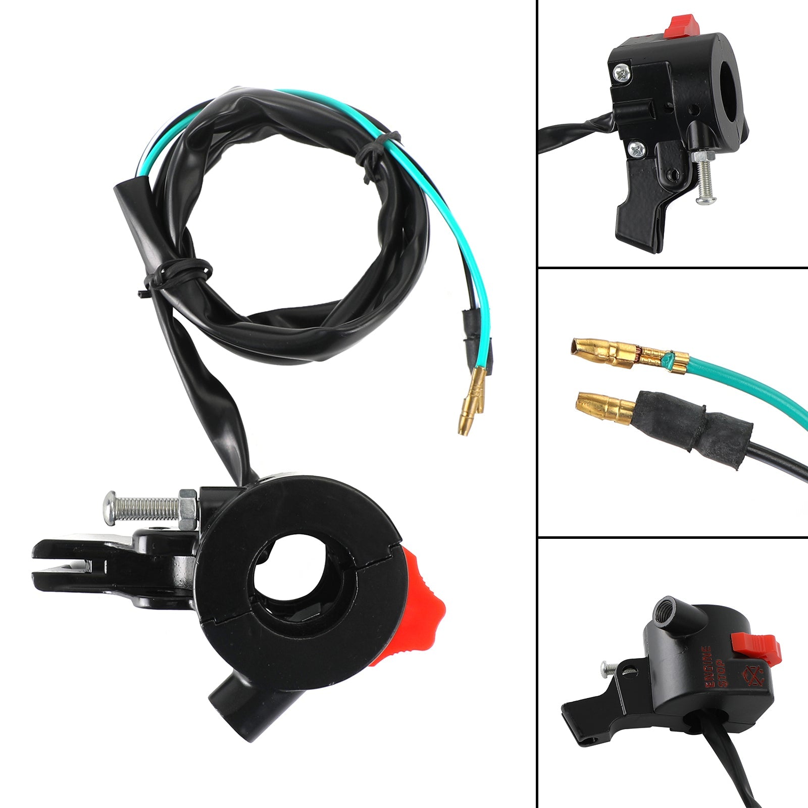 Starter Stop Switch Kill Switch Housing For Honda CRF50F 04-21 35130-GEL-D61 Generic