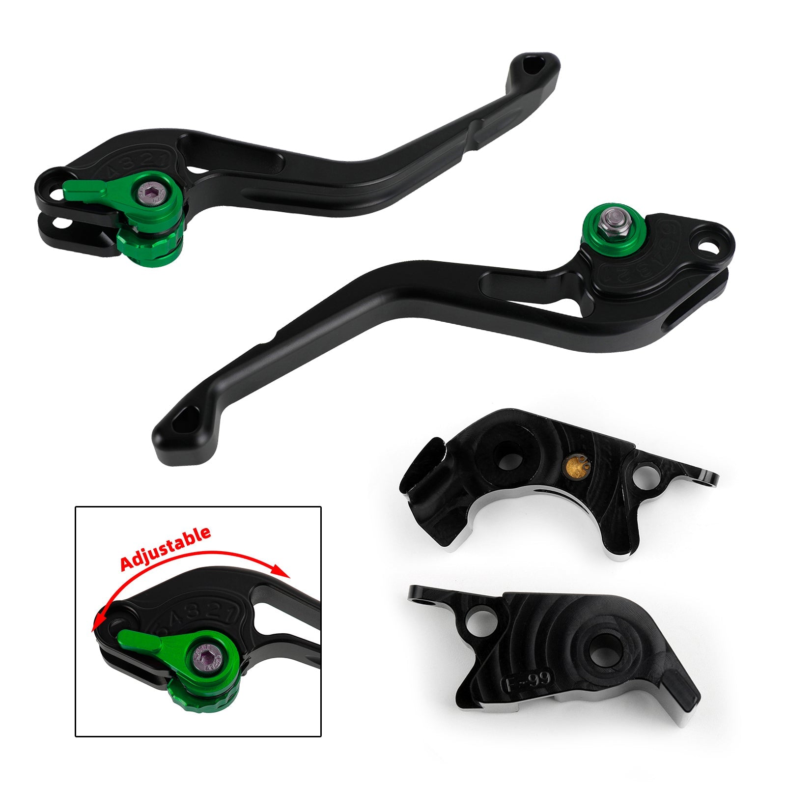 Kawasaki ZZR/ZX1400 SE Version 16-17 NEW Short Clutch Brake Lever