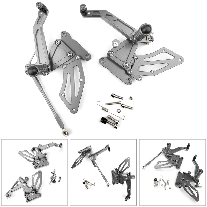 CNC Alu Rearsets Footpegs Fit for BMW G 310 R 2016 - 2019 (G310R K03) Generic