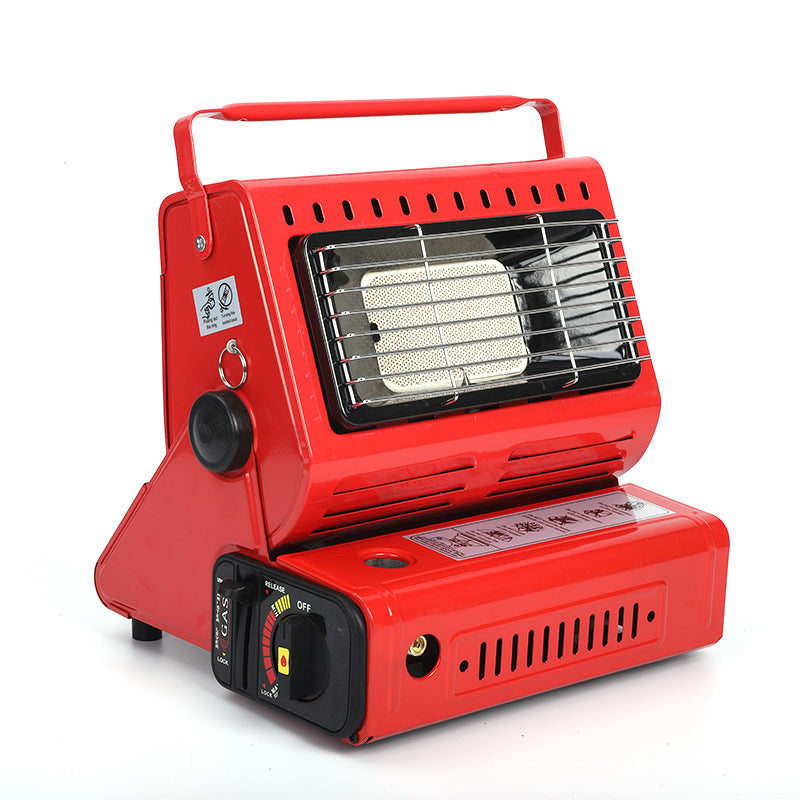 Camping Emergency Butane Heater Double Coherent Heat Source Survival ToolsOutdoor heating, not afraid of severe cold