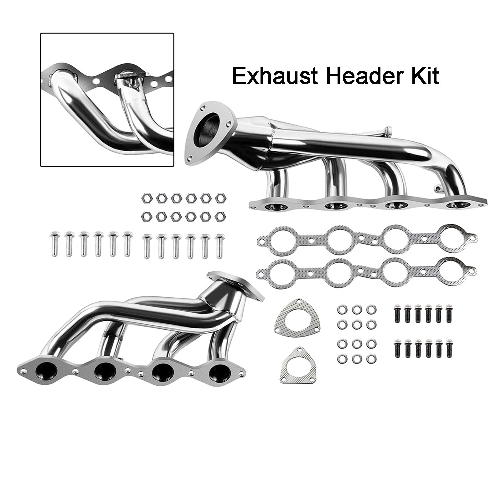 Chevrolet Silverado 2500 1999-2003 GMC Sierra 2500 Header Manifold Exhaust