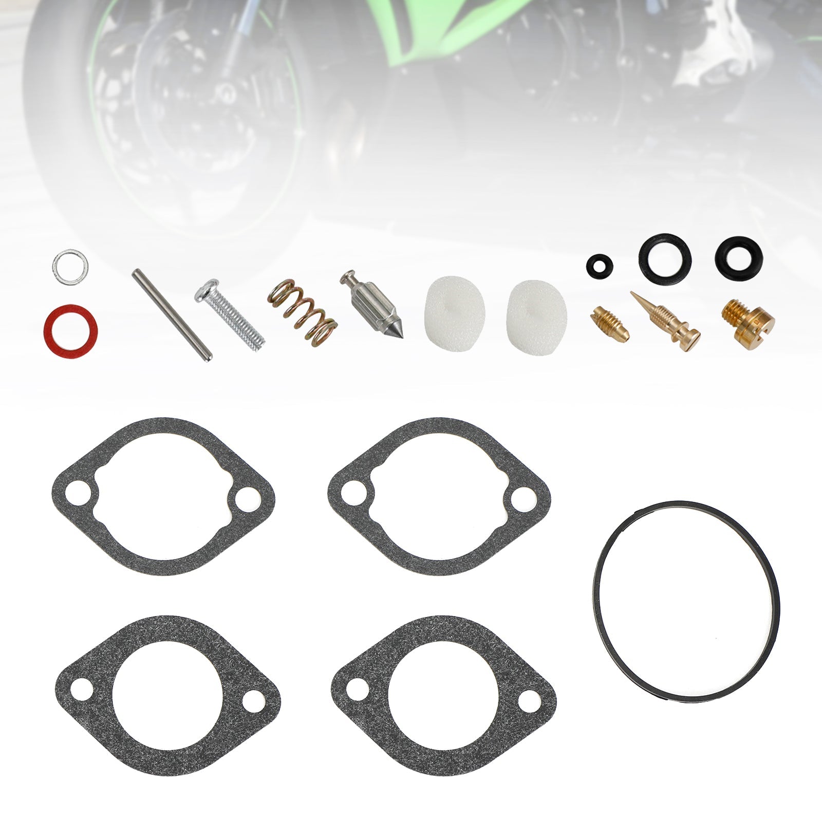 2005-2017 Kawasaki 610 600 SX Mule Carburetor Rebuild Kit