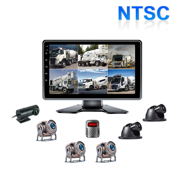 10.1 inch 1024*600 IPS Touch Version with ADAS BSD for RV Truck Bus + 6 Camera