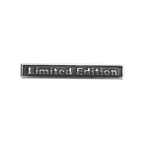 ملصق سيارة ثلاثي الأبعاد مطلي بالمعدن إصدار محدود شعار شارة ملصق #B عام