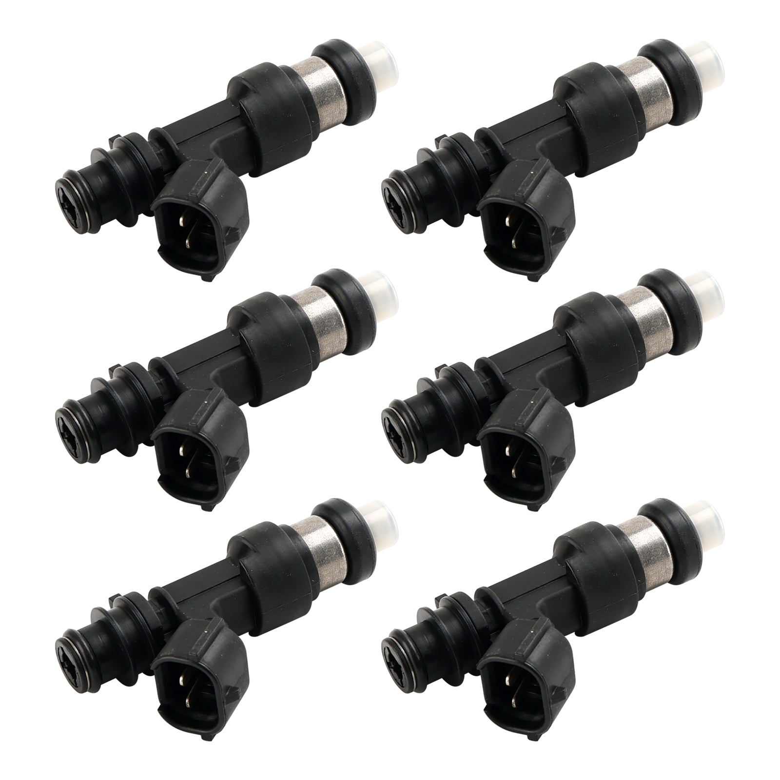 6PCS Fuel Injector 15710-66J00 Fit Suzuki Grand Vitara Base V6 2.7L FBYCS50