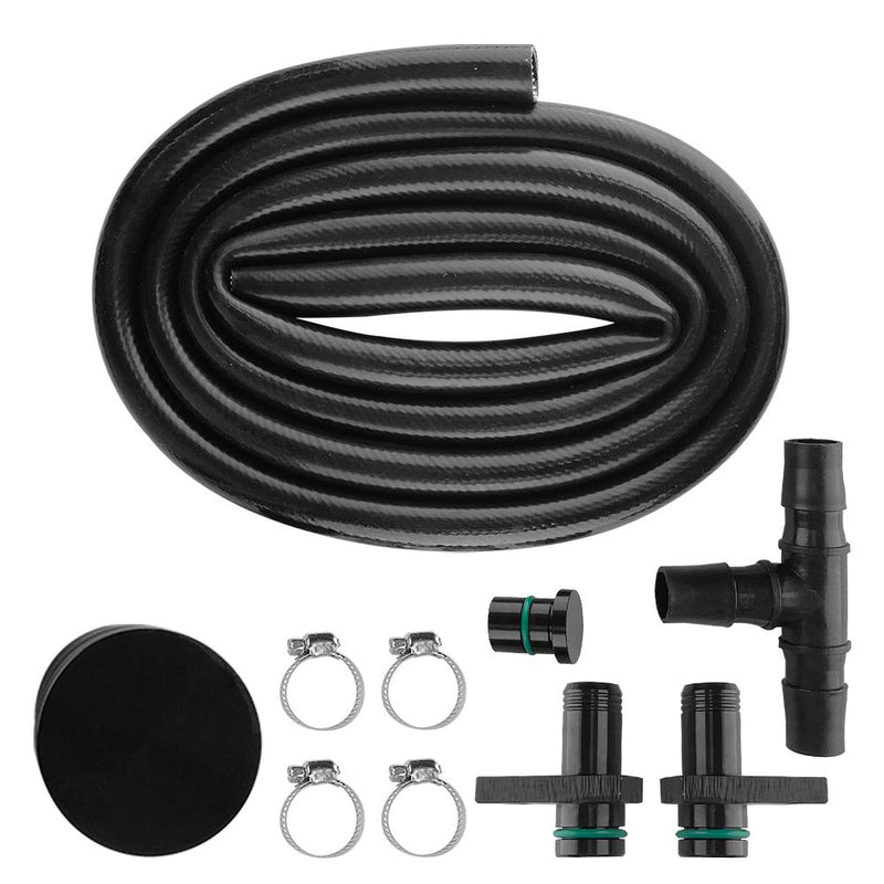 Turbo Piping Kit CCV PCV Reroute Kit para 2004-2010 GMC Chevrolet 6.6L Duramax Diesel Genérico