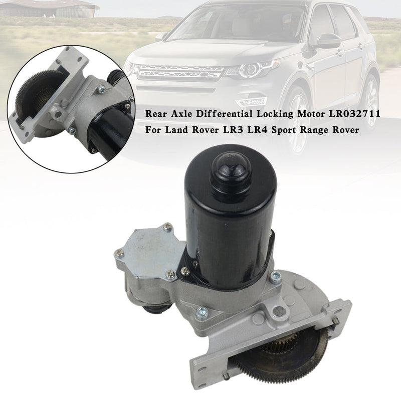 2010-2016 Land Rover LR4 Motor de bloqueo del diferencial del eje trasero LR032711 LR009627