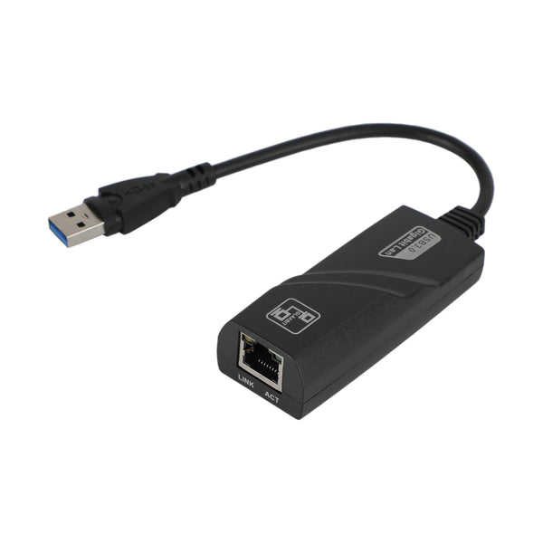 USB 3.0 to 10/100/1000 Gigabit Mbps RJ45 Ethernet Network LAN Adapter for PC