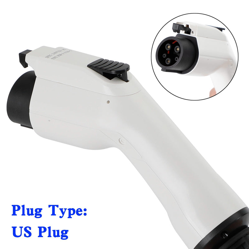 US plug 32A 240V EV Charging Cable J1772 US Plug Electric Car Charger 25FT