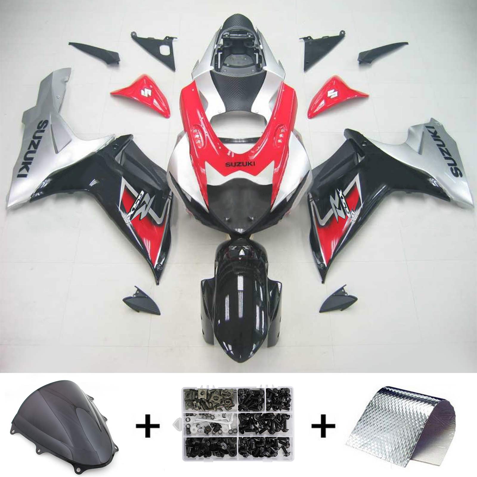 Suzuki GSXR 600/750 2011-2024 K11 Kit Carenado Carrocería Plástico ABS