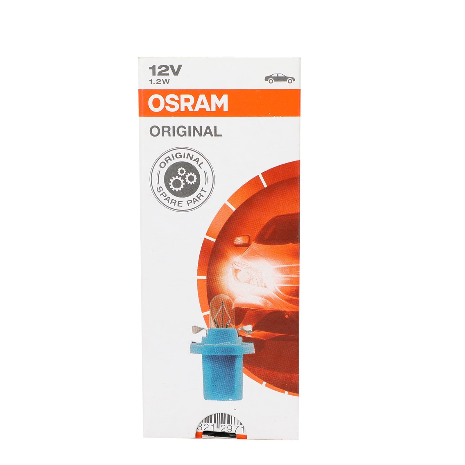 10x For OSRAM Car Original Instrument Lights 2721MFX 12V 1.2W BX8.5d Generic