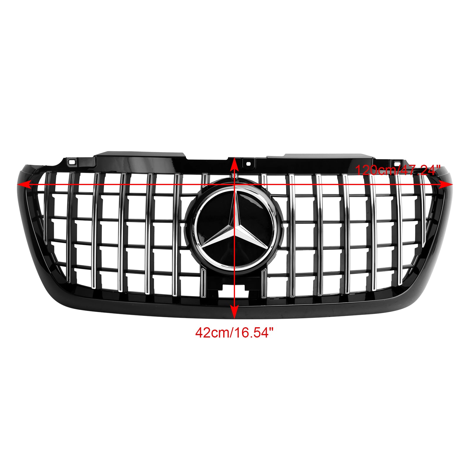 Mercedes Sprinter W907 W910 2018-2023 Front Bumper Grill Grille