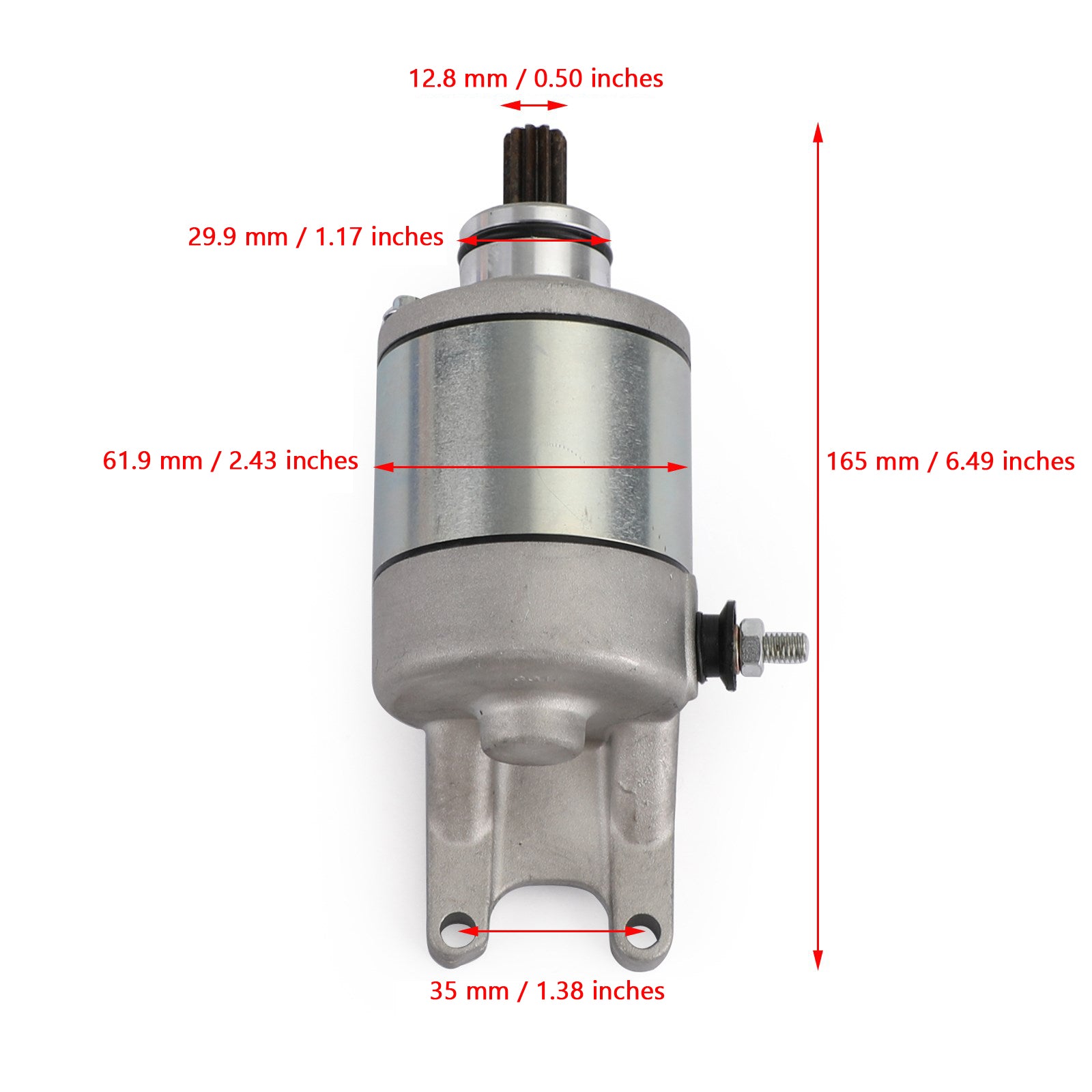 Starter Motor Starting Fit for Suzuki DR 250 SE 1995 DR 350 S/SE 1990 - 1999 Generic