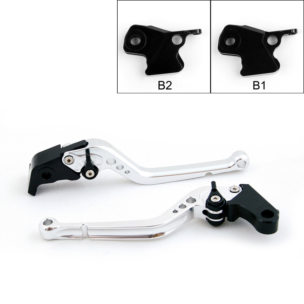 Long Brake Clutch Levers For BMW K1600 K 1200 1300 S/R/GT R1200R/S/GS Black Generic