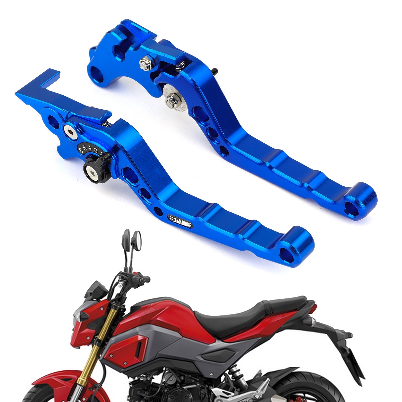 Motorcycle Brake Clutch Levers for Honda MSX125 2013-2015 MSX125SF 2016-2019